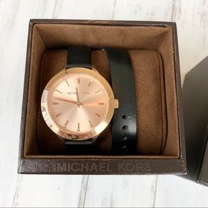 Michael Kors Stainless Steel Double Strand Watch